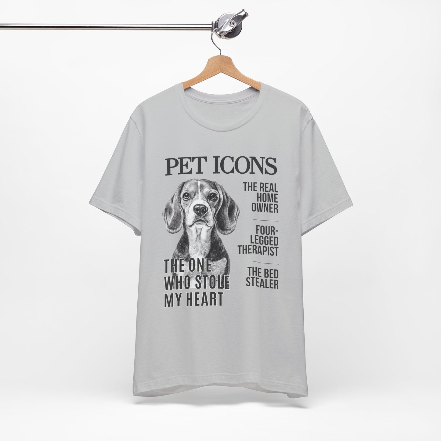 Pet Icons T-shirt - Beagle Edition