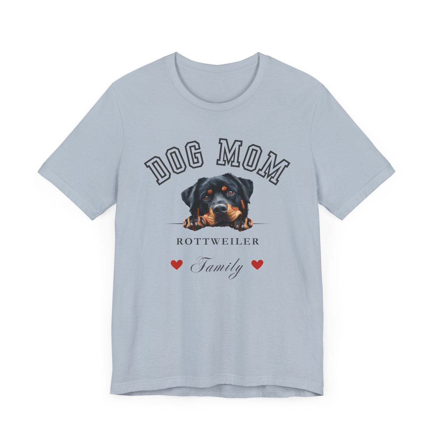 Rottweiler Mom Family T-Shirt - Mother’s Day Gift for Dog Lovers