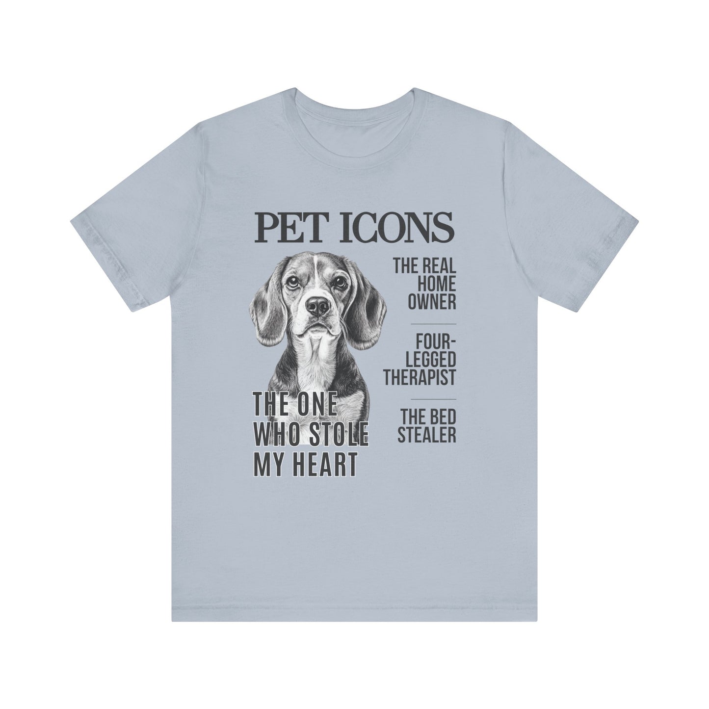 Pet Icons T-shirt - Beagle Edition