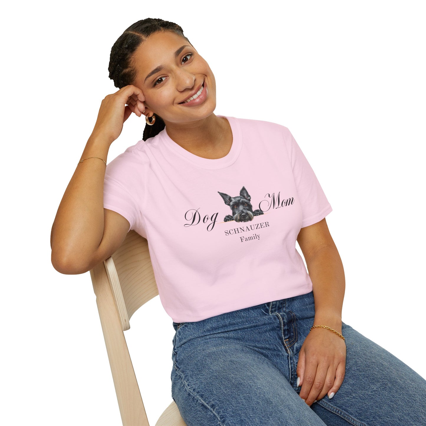 schnauzer t-shirt dog mom gift