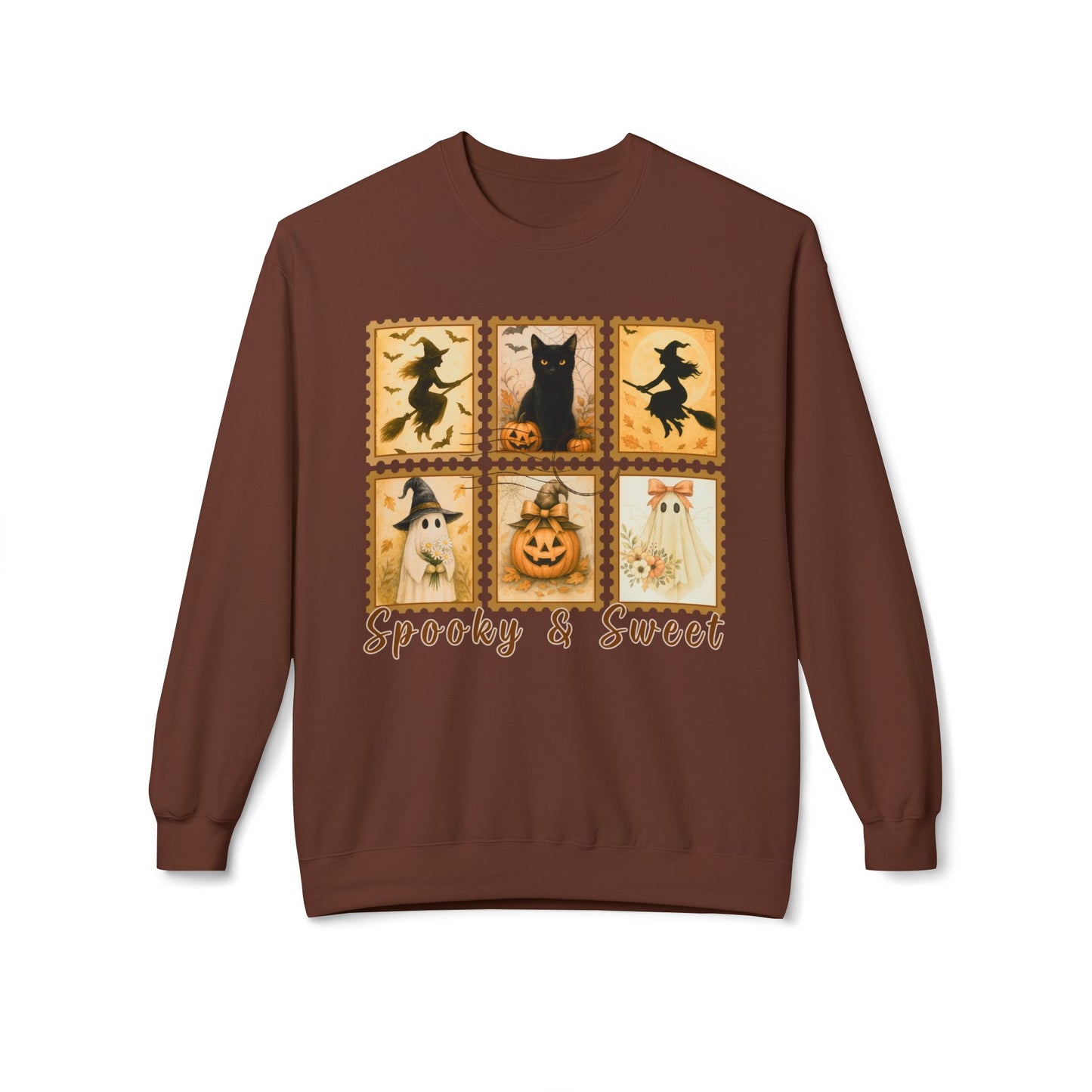 Spooky & Sweet Stamp Sweatshirt – Personalized Halloween Pet Edition