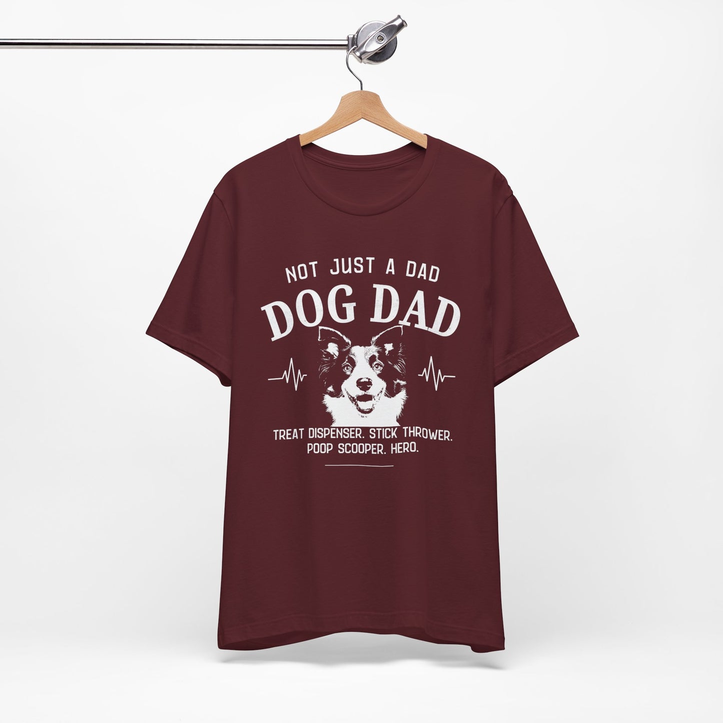 Border Collie Dog Dad T-shirt