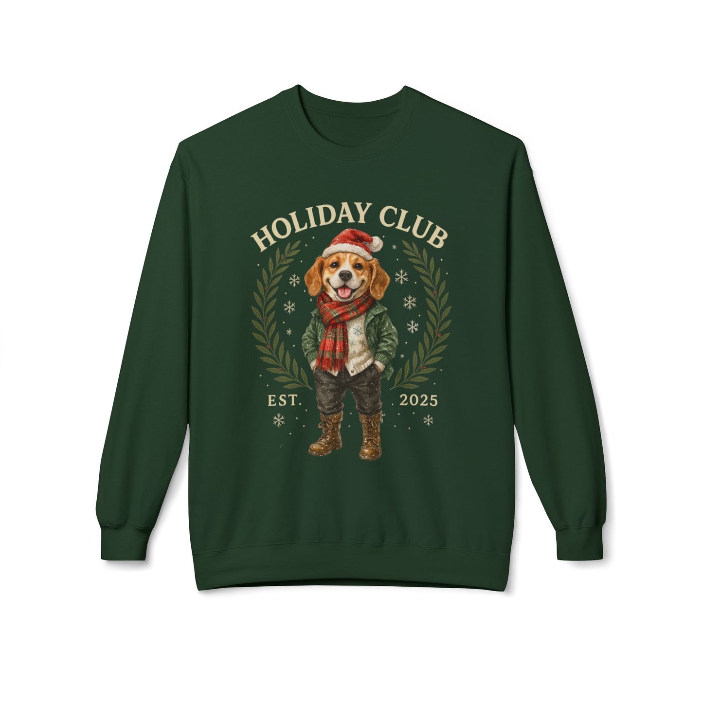 Beagle Holiday Club Christmas Sweater