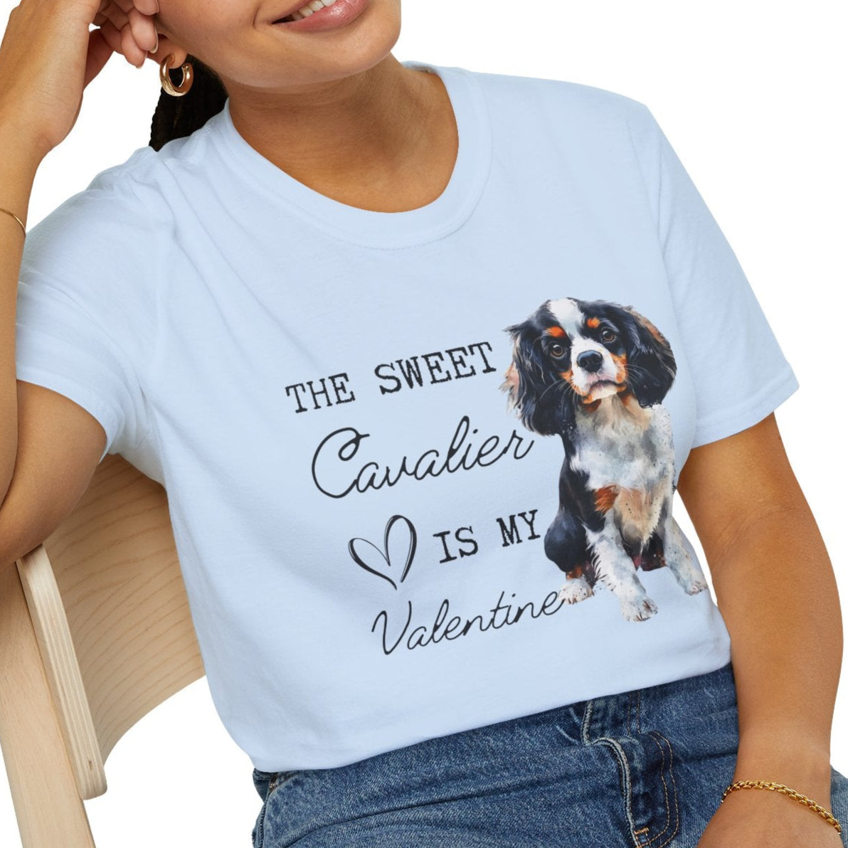 Cavalier King Charles Spaniel - The Sweet Cavalier is My Valentine - Shirt