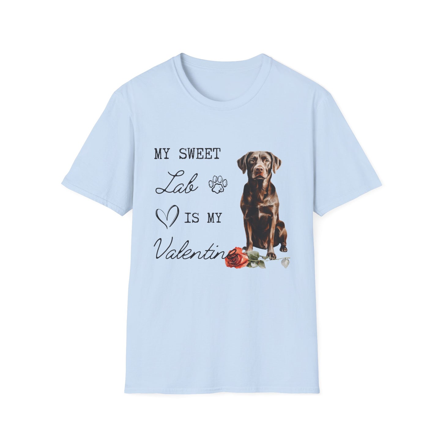Labrador Retriever (Chocolate) - My Sweet Lab is My Valentine - Shirt