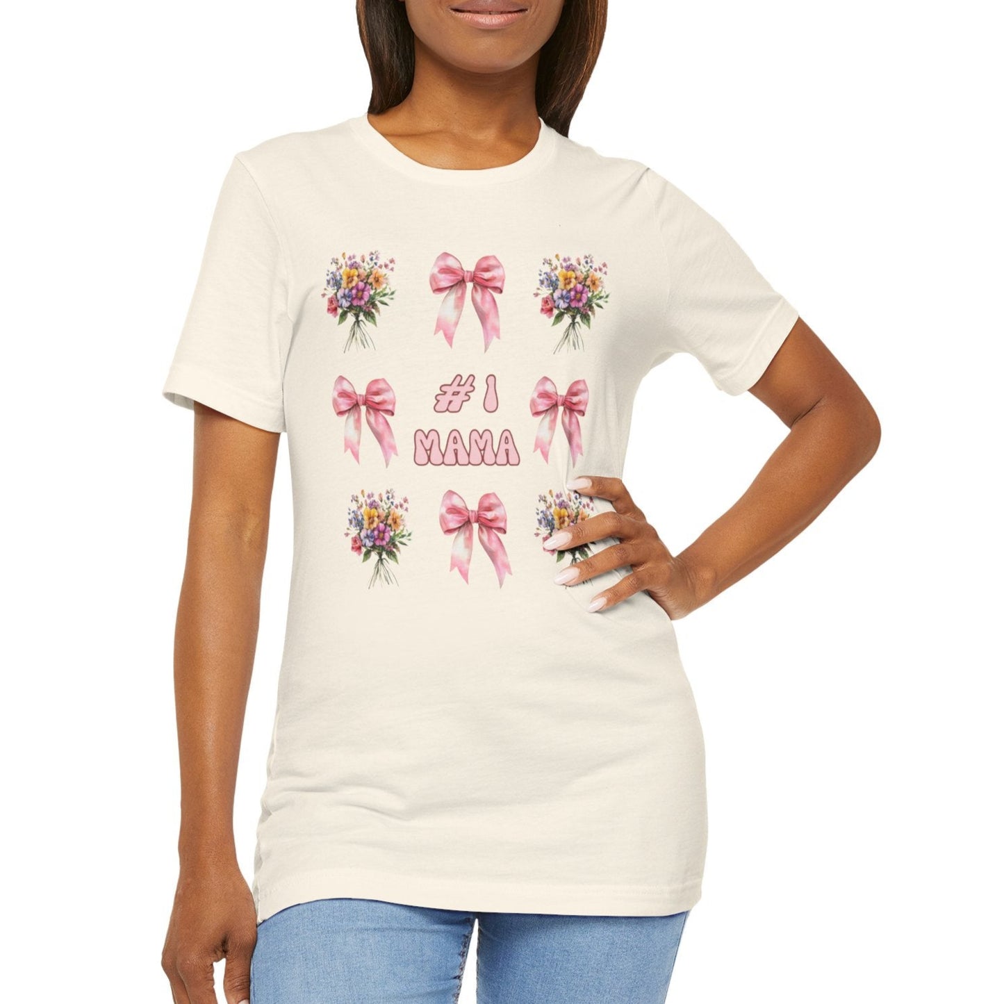 floral mama shirt