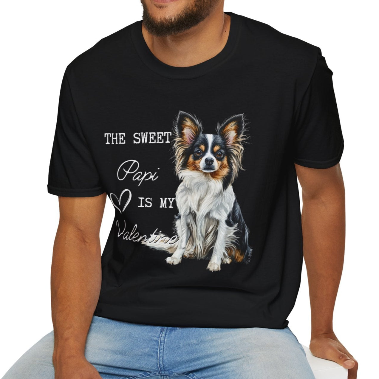 Papillon - The Sweet Papi is My Valentine - Shirt