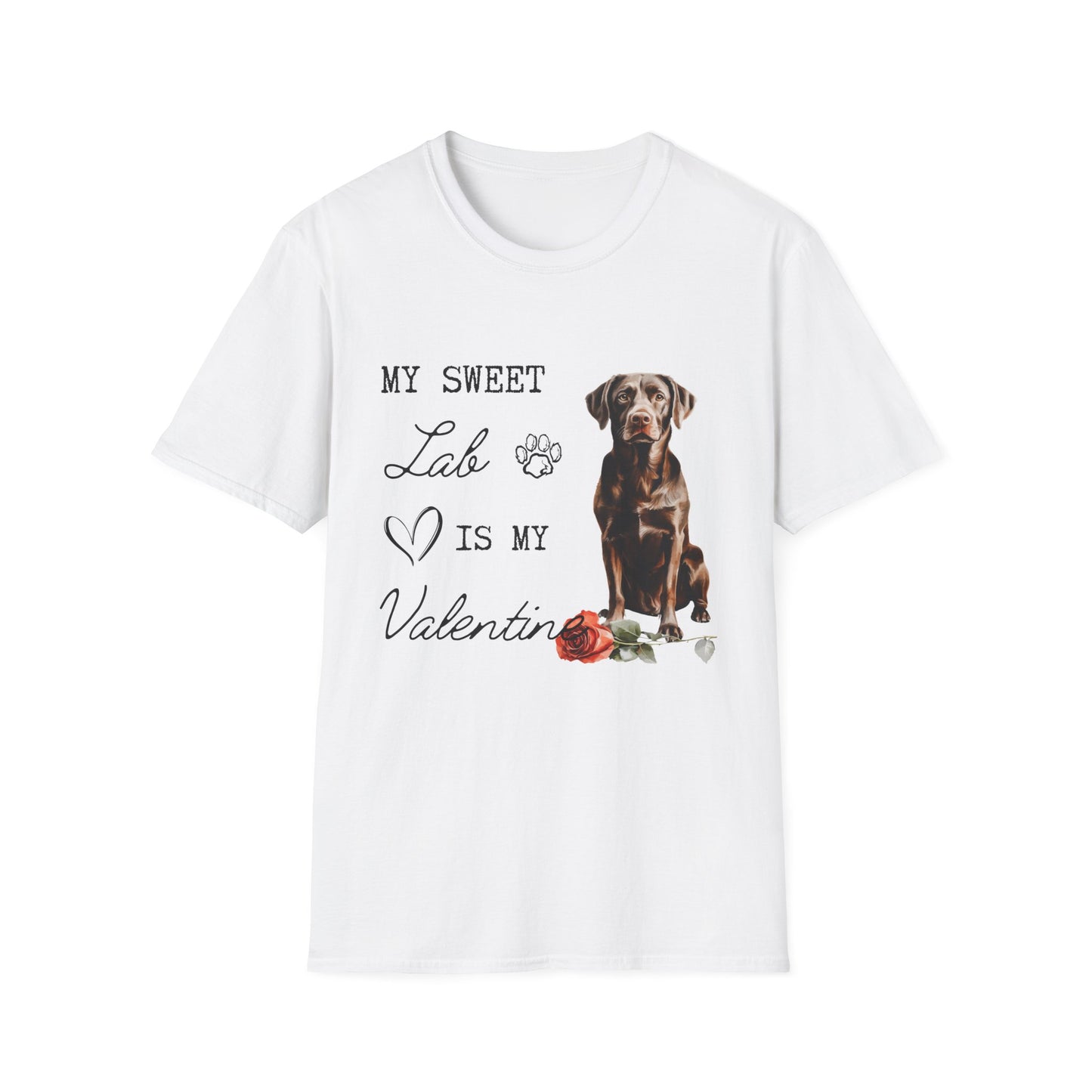 Labrador Retriever (Chocolate) - My Sweet Lab is My Valentine - Shirt
