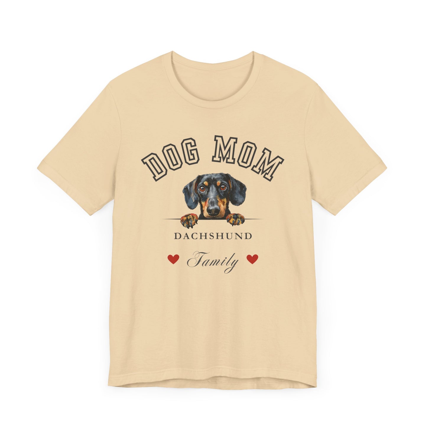 Dachshund Mom Family T-Shirt - Mother’s Day Gift for Dog Lovers