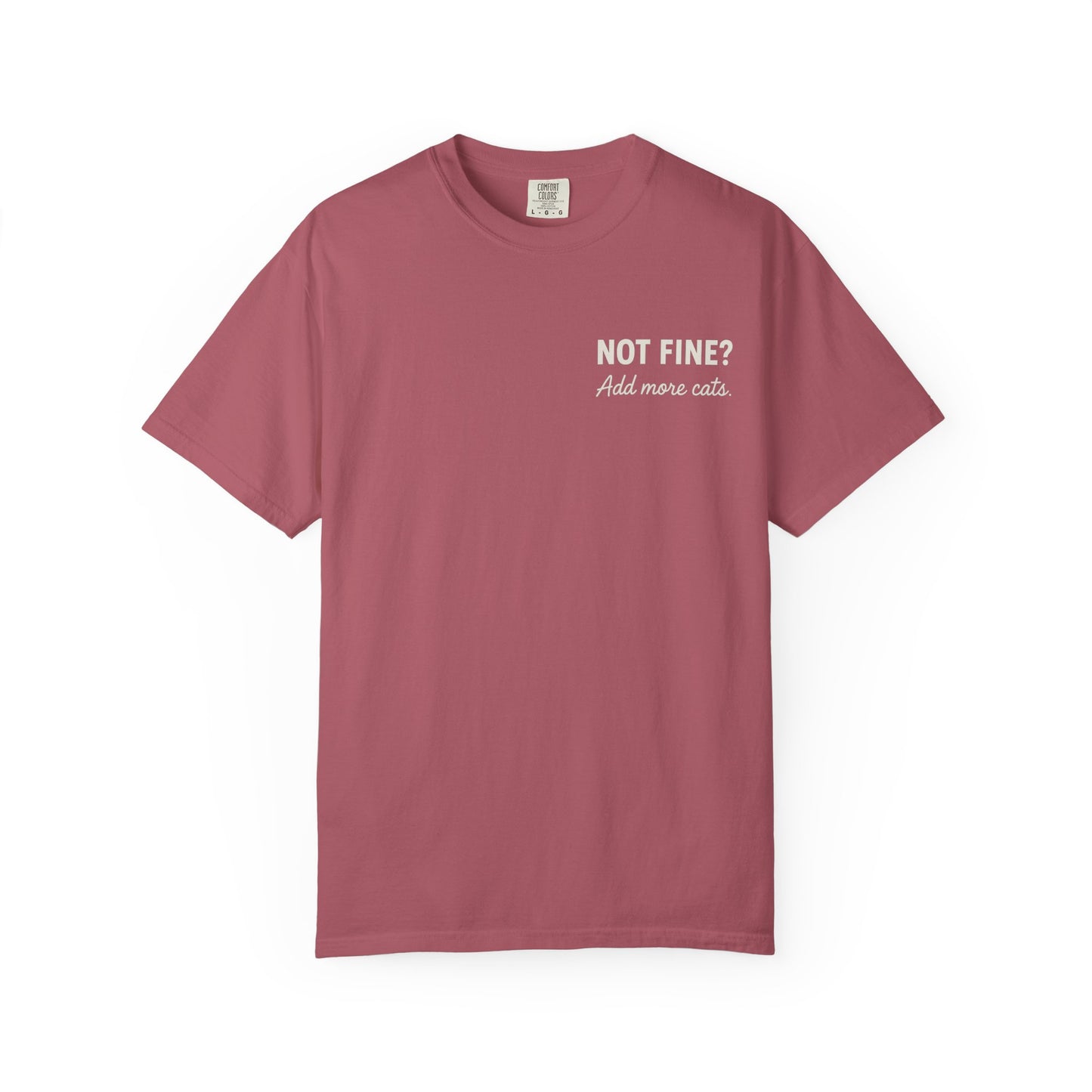 Add More Cats Tee – Comfort Colors® 1717