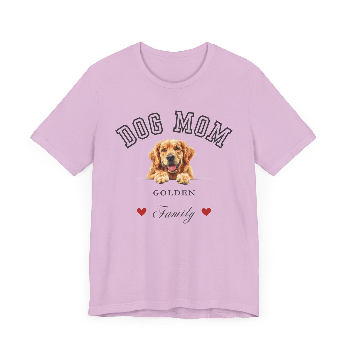 Golden Retriever Mom Family T-Shirt - Mother’s Day Gift for Dog Lovers