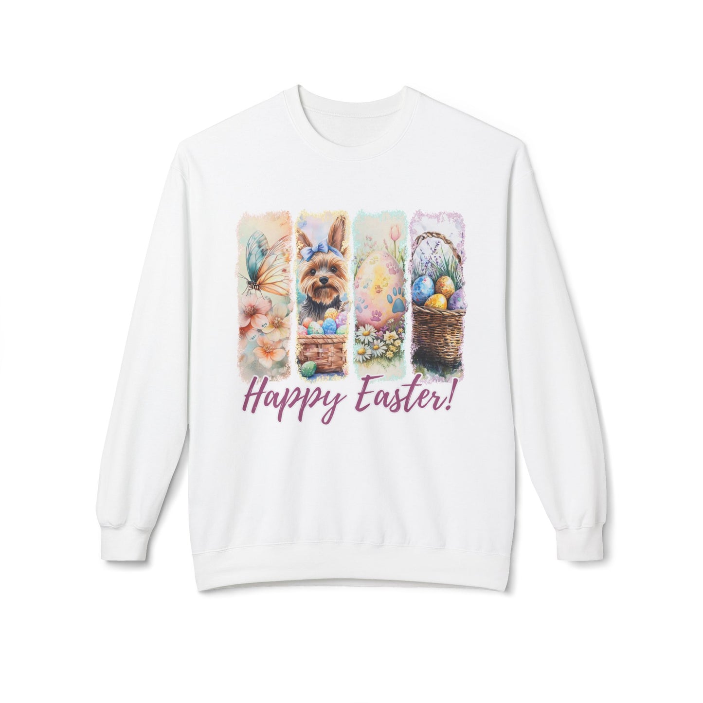 Yorkshire Terrier Easter Sweatshirt