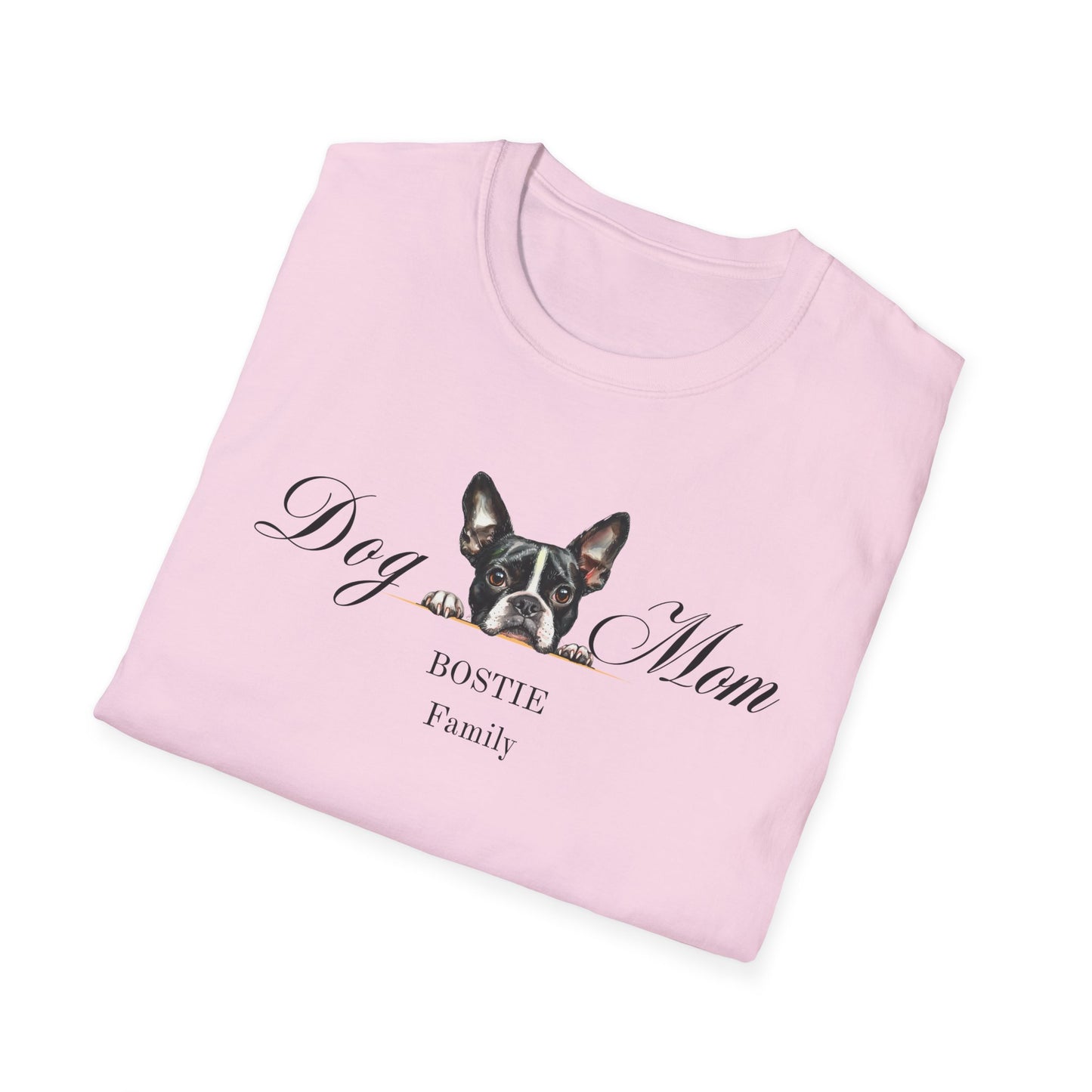 Boston Terrier Mom Tee – For Stylish Dog Moms Everywhere