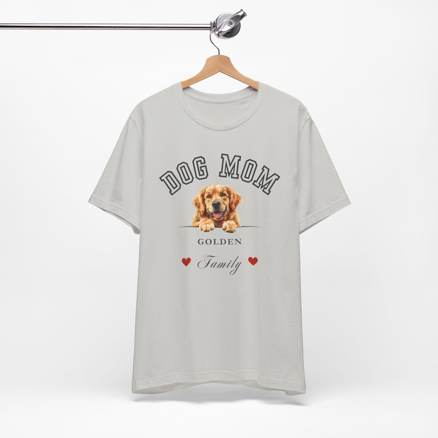 Golden Retriever Mom Family T-Shirt - Mother’s Day Gift for Dog Lovers