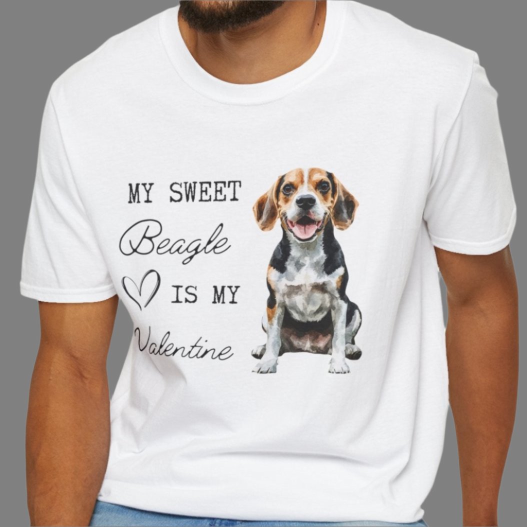 Beagle - My Sweet Beagle is My Valentine - T-shirt