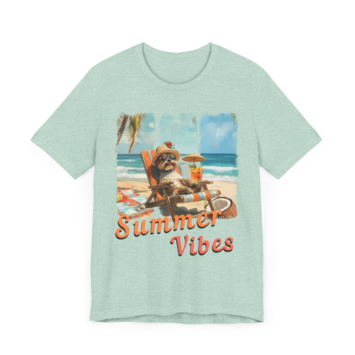 Summer Vibes – Chill Mode Yorkie T-Shirt