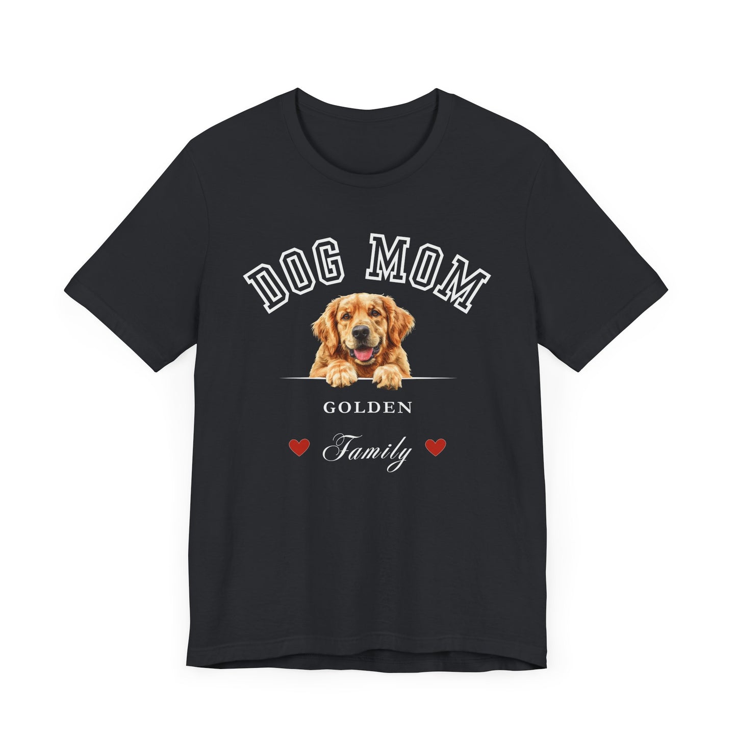 Golden Retriever Mom Family T-Shirt - Mother’s Day Gift for Dog Lovers