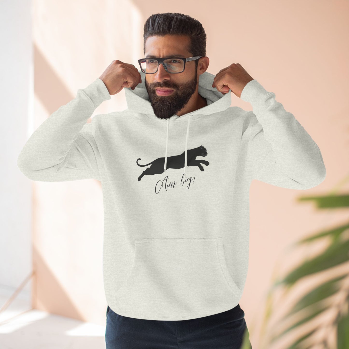 "Aim Big!" Fleece Hoodie