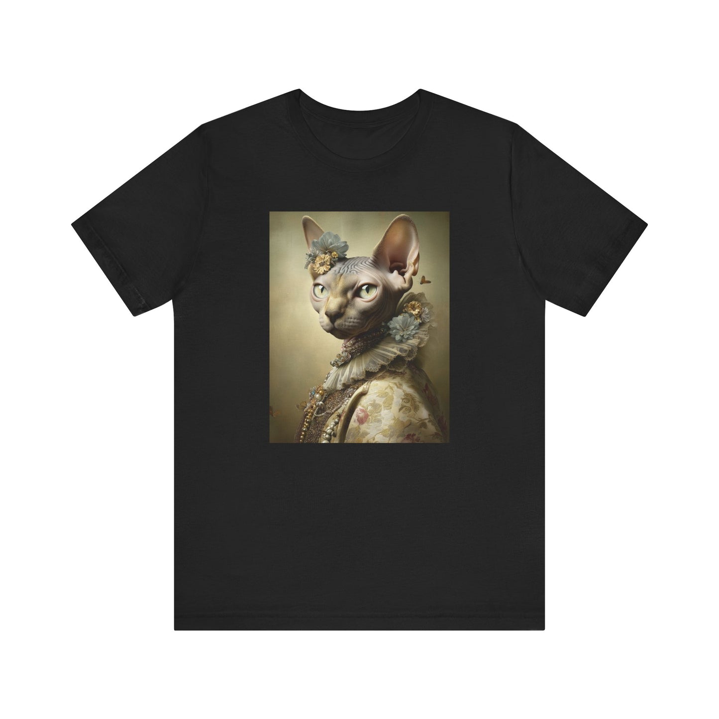 Royal Sphynx Cat Tee - Customizable Shirt Victorian Aristocratic Cat