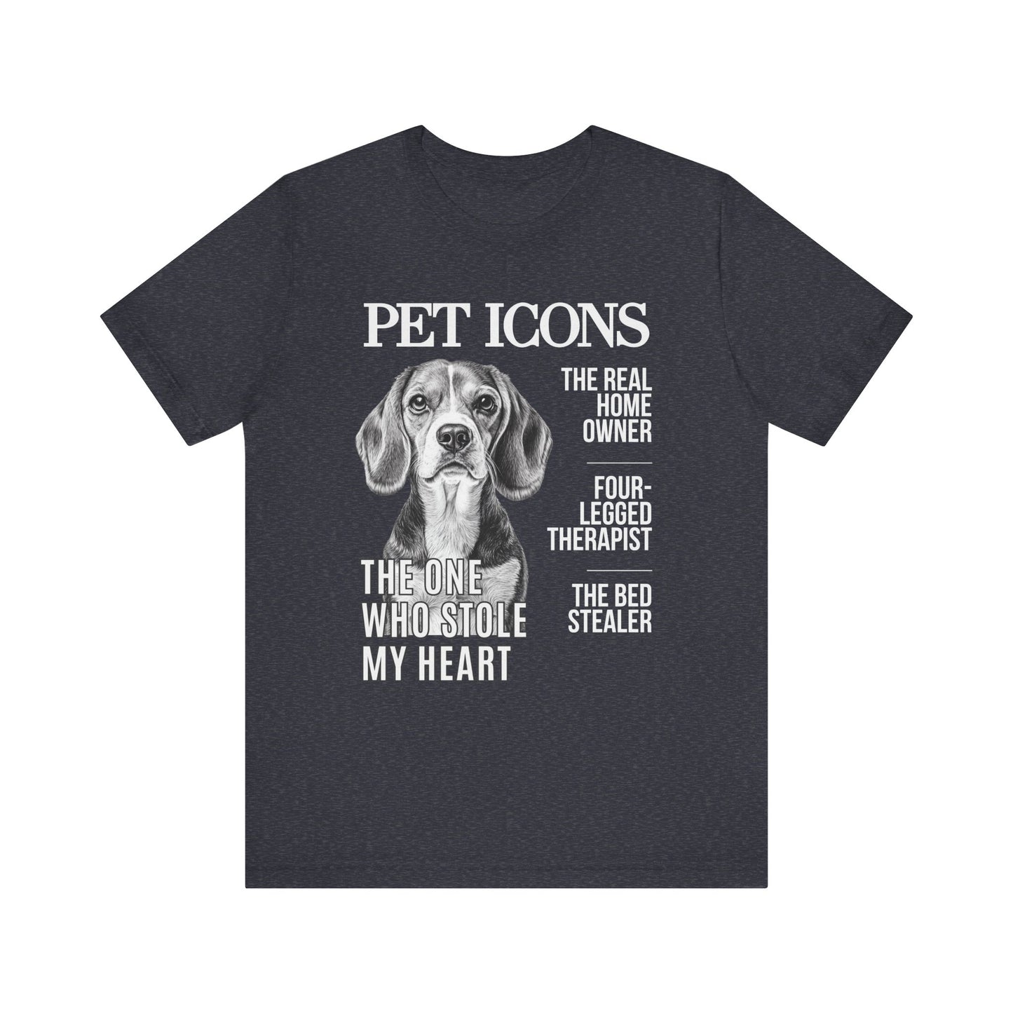 Pet Icons T-shirt - Beagle Edition