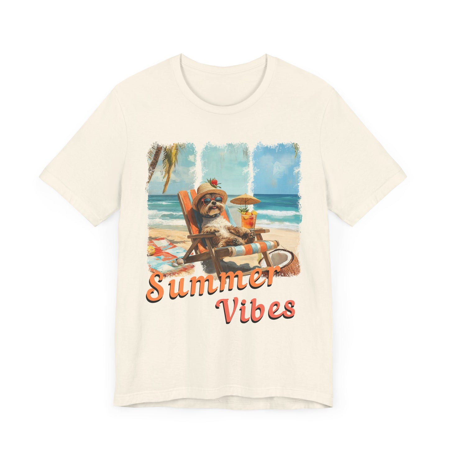 Summer Vibes – Chill Mode Yorkie T-Shirt