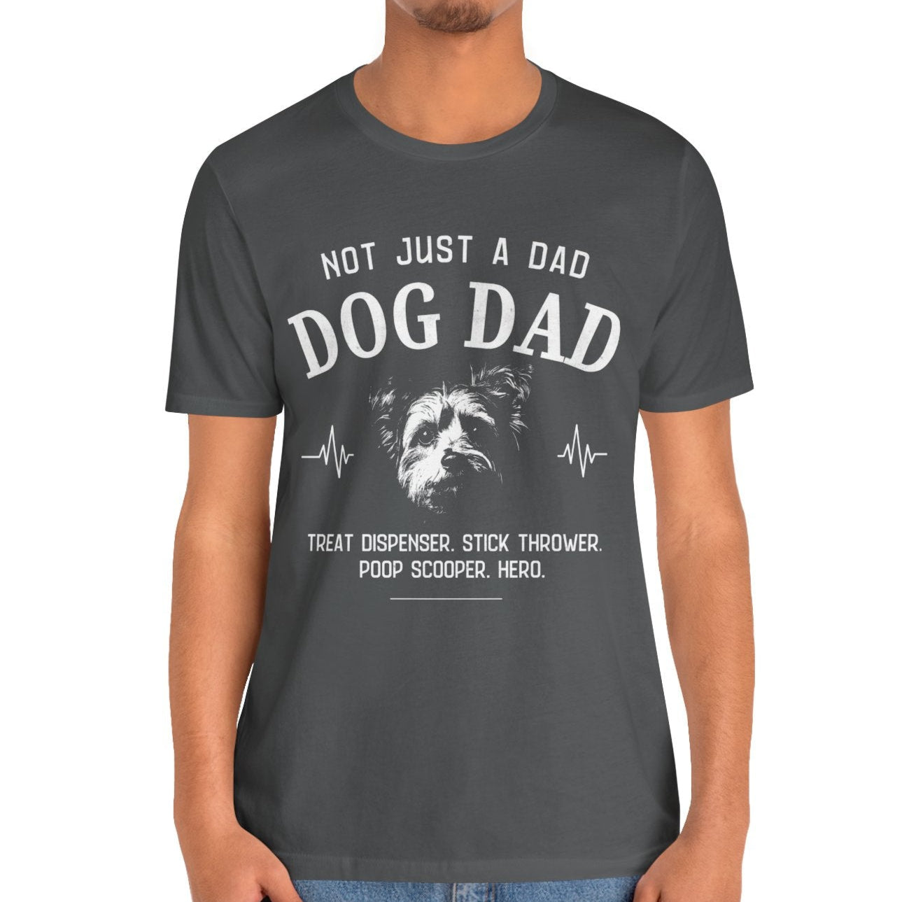 Yorkie Dog Dad T-shirt