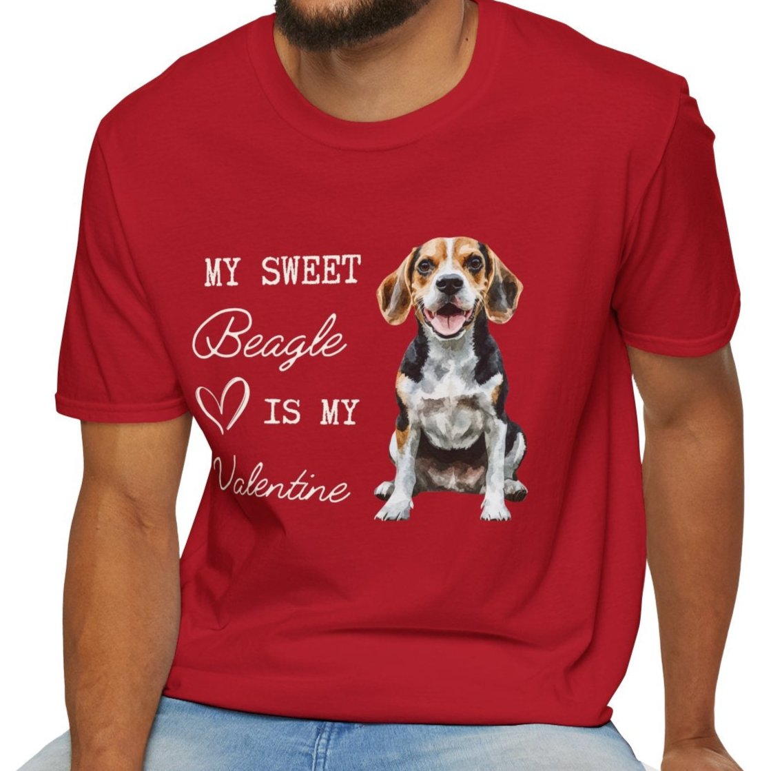 Beagle - My Sweet Beagle is My Valentine - T-shirt
