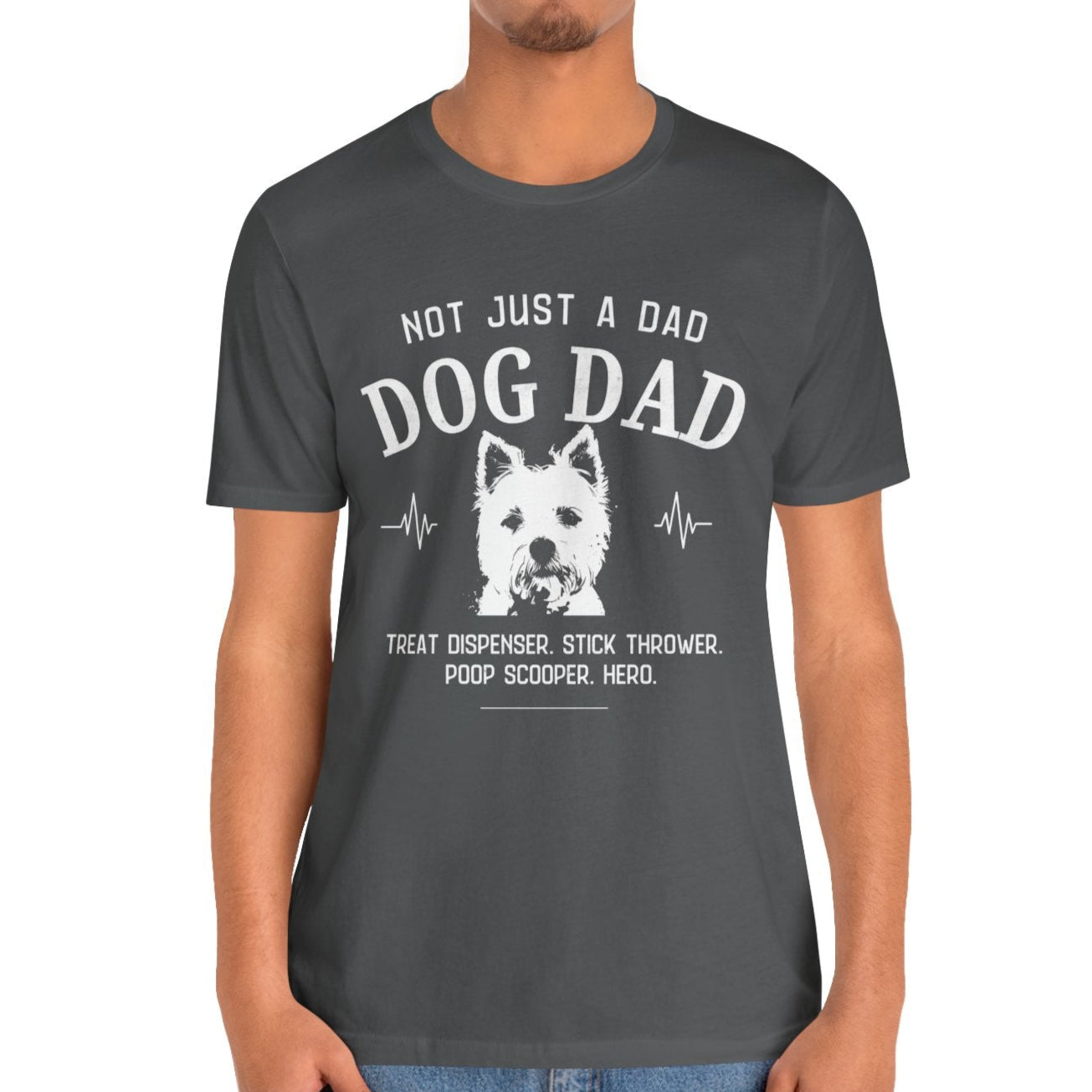 Westie Dog Dad T-shirt