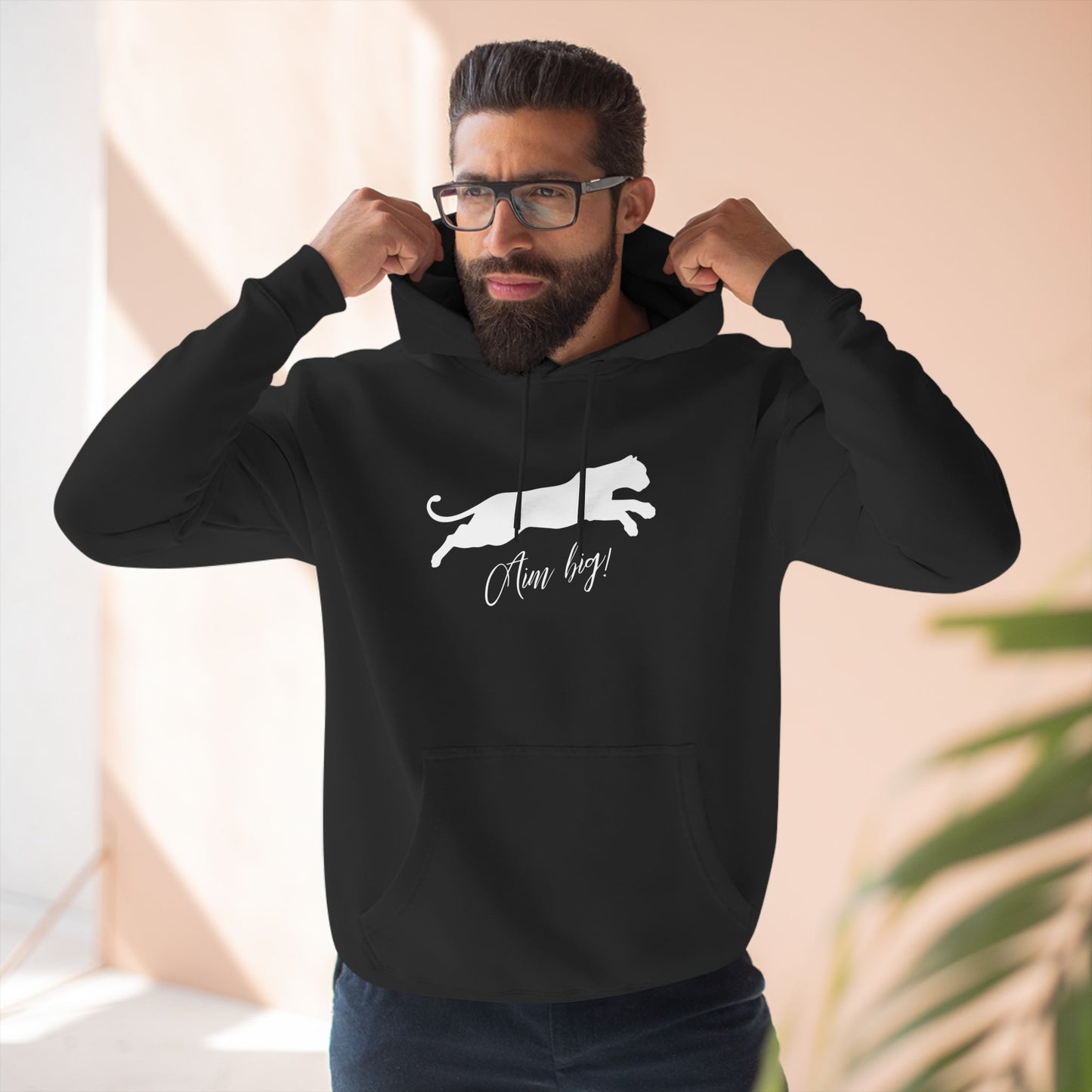 "Aim Big!" Fleece Hoodie