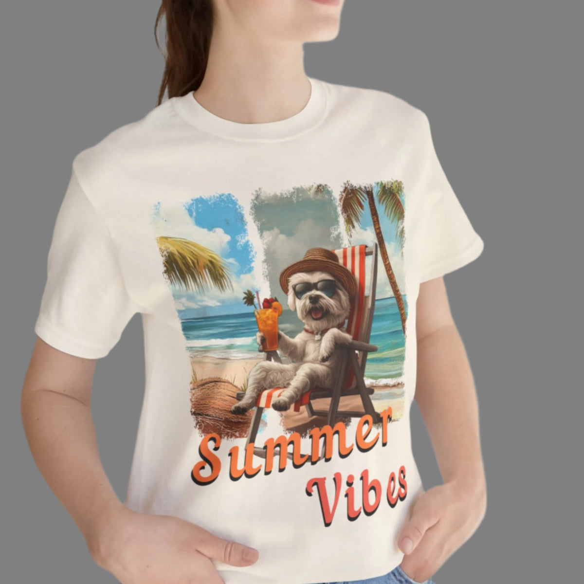 Summer Vibes – Chill Mode WestieT-Shirt