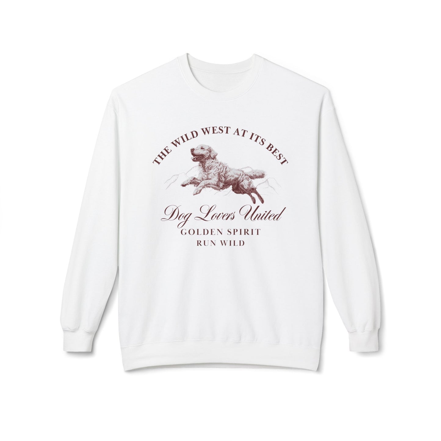 Golden Retriever - Golden Spirit Sweatshirt– Wild West Edition