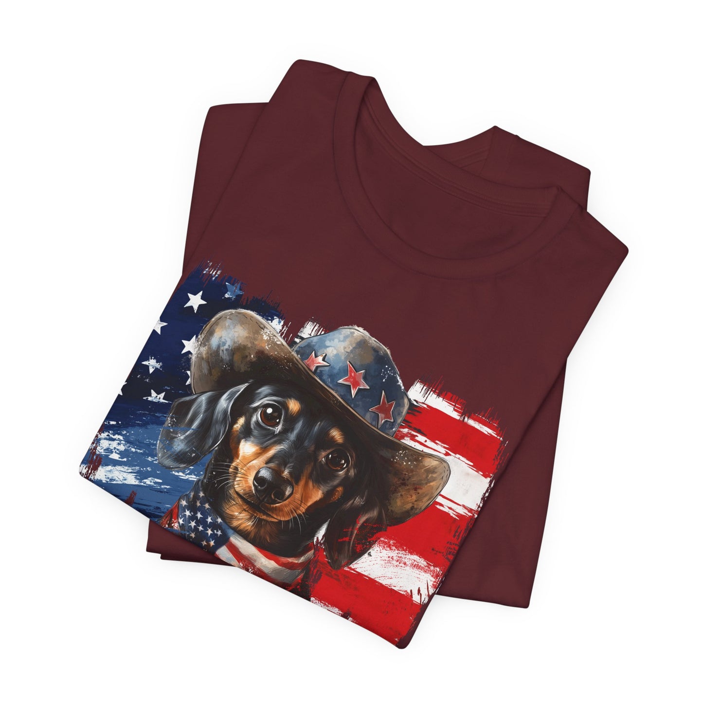 born to bark free dachshund patriotic t-shirt, 4th of july, independance day dog lover t-shirt