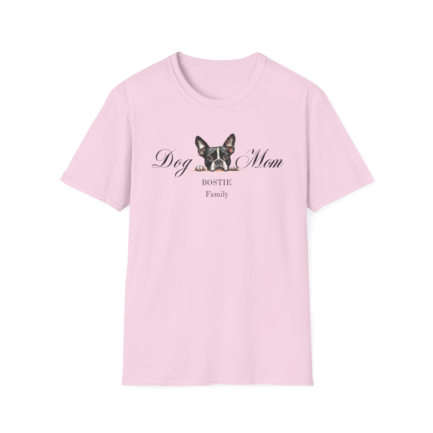 Boston Terrier Mom Tee – For Stylish Dog Moms Everywhere