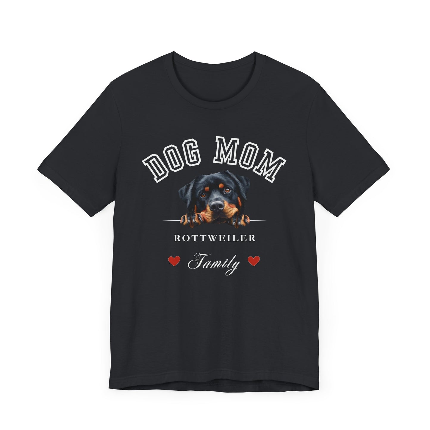 Rottweiler Mom Family T-Shirt - Mother’s Day Gift for Dog Lovers