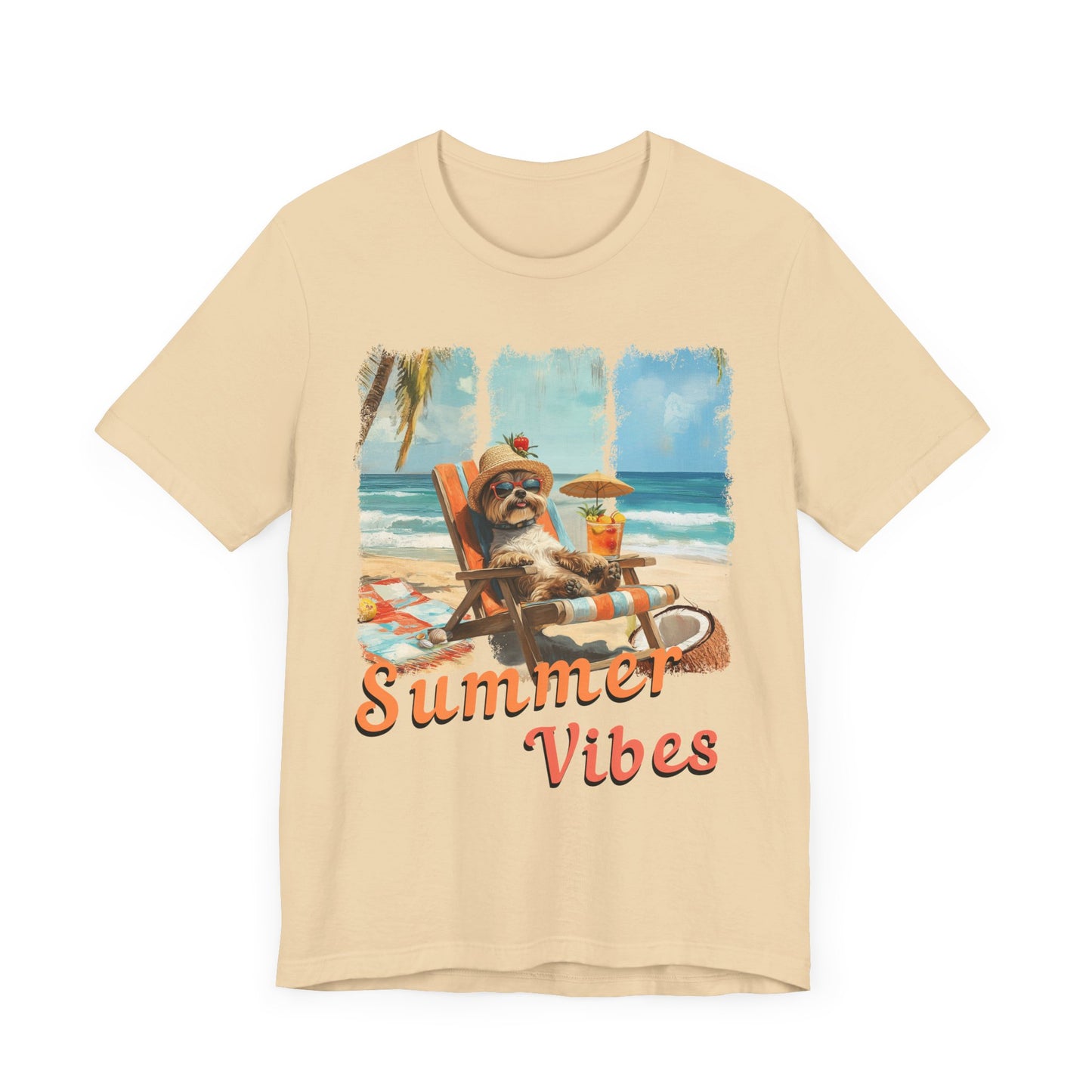 Summer Vibes – Chill Mode Yorkie T-Shirt