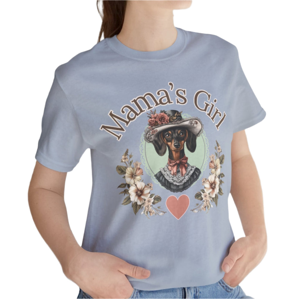 mama's girl dachshund vintage shirt