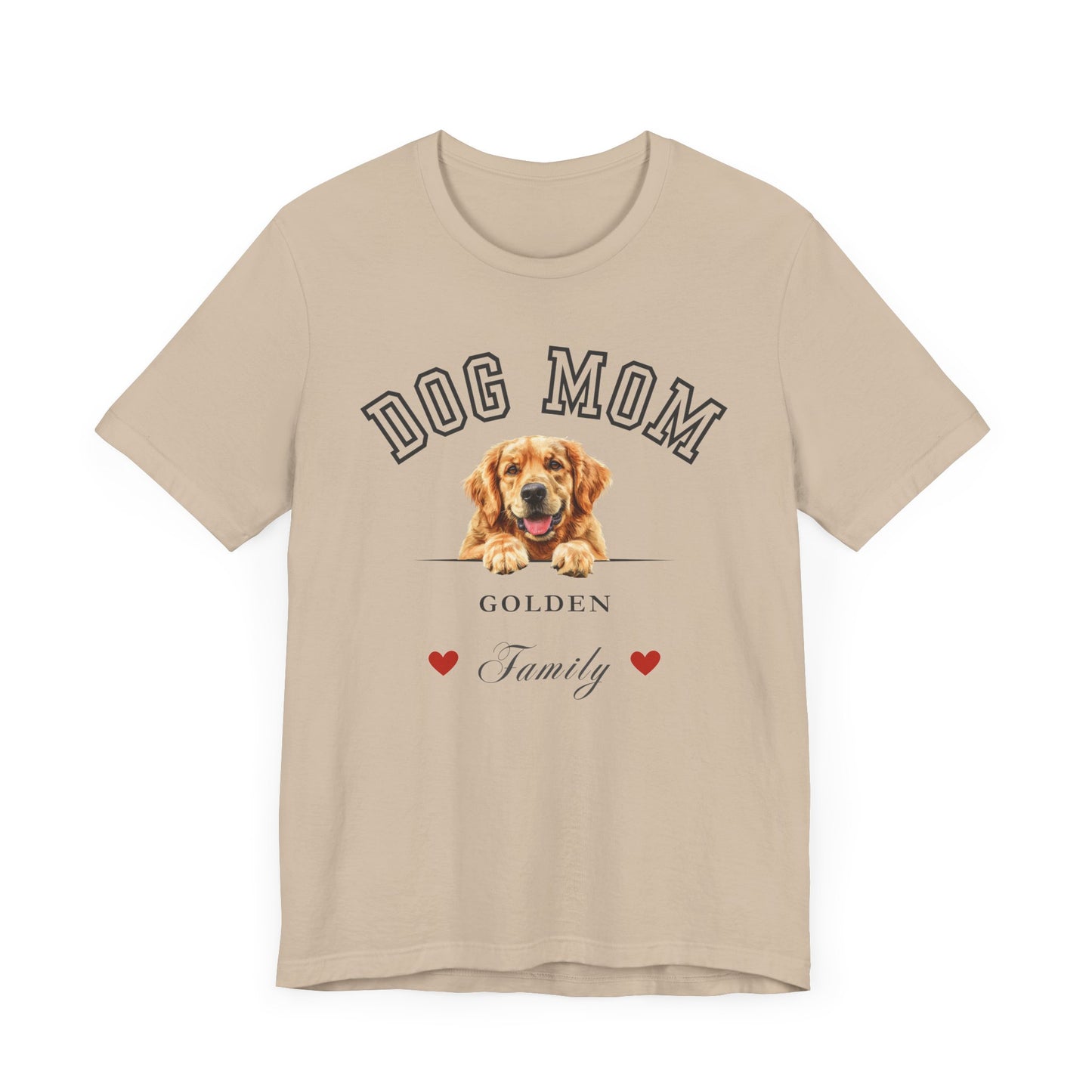 Golden Retriever Mom Family T-Shirt - Mother’s Day Gift for Dog Lovers