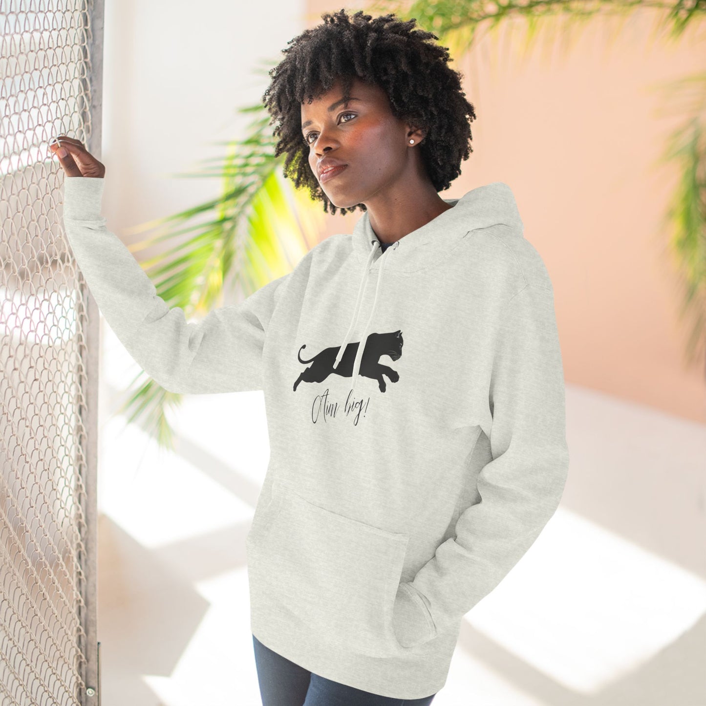 "Aim Big!" Fleece Hoodie