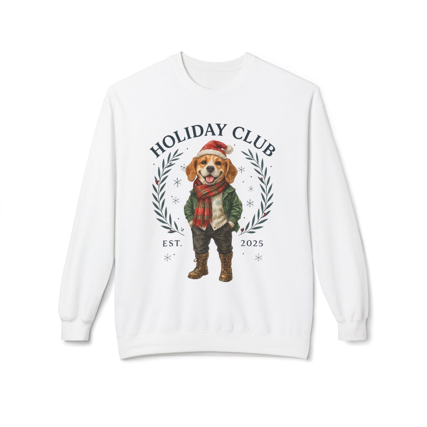 Beagle Holiday Club Christmas Sweater