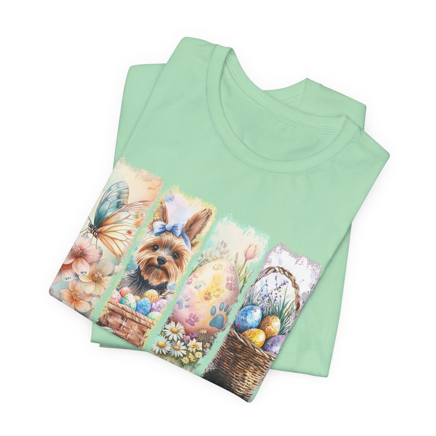 Yorkie Easter T-Shirt – "Some Bunny Loves Me"