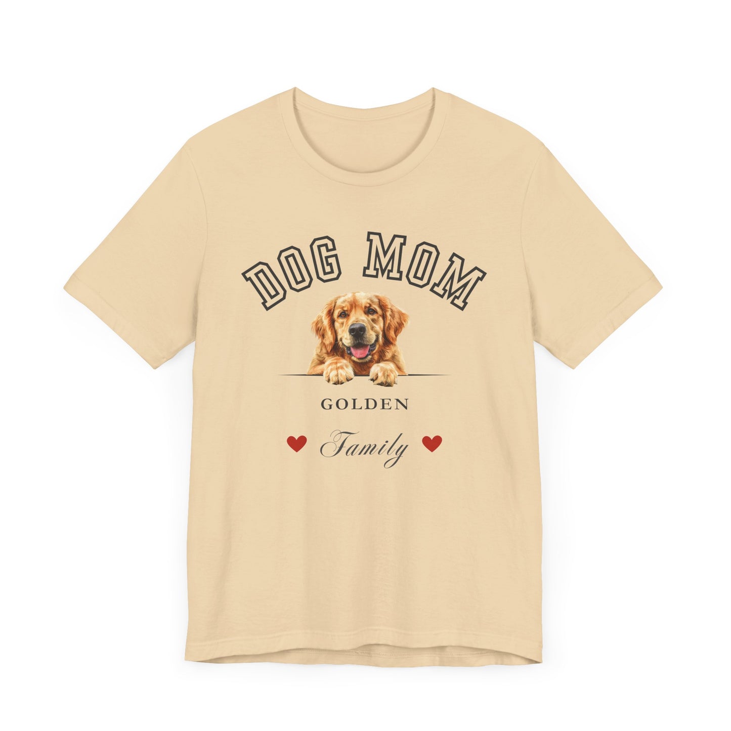 Golden Retriever Mom Family T-Shirt - Mother’s Day Gift for Dog Lovers