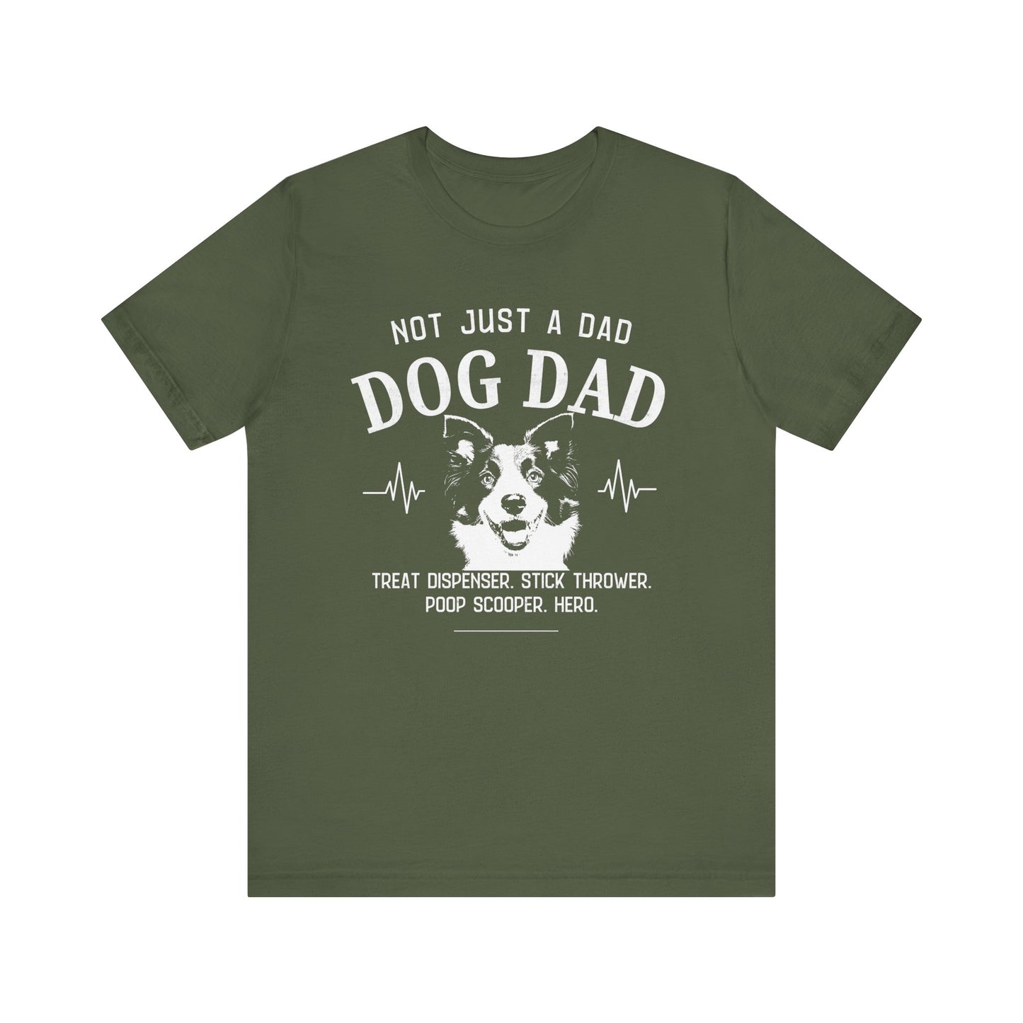 Border Collie Dog Dad T-shirt