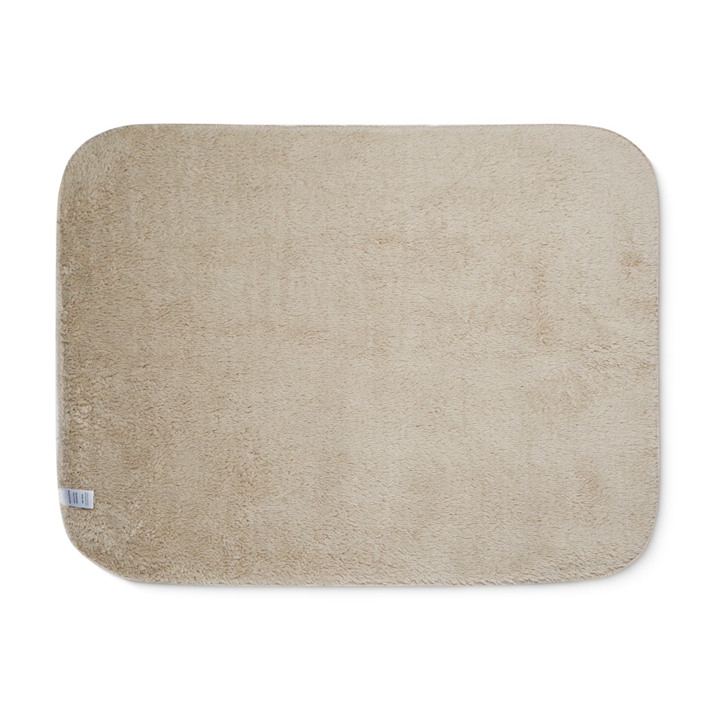 Comfort Zone - Personalized Grey Cat Reading Blanket, Vertical Design – Custom Sherpa Throw, Beige