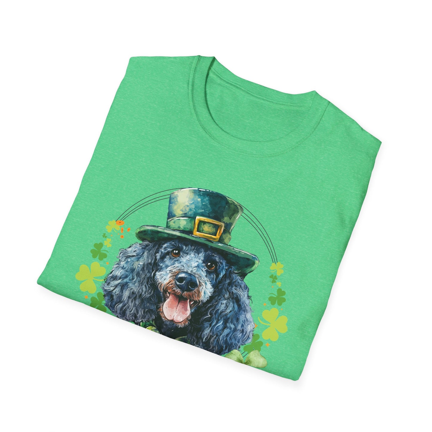 Poodle (Black Blue) - St. Patrick’s Day Dog Lover T-Shirt