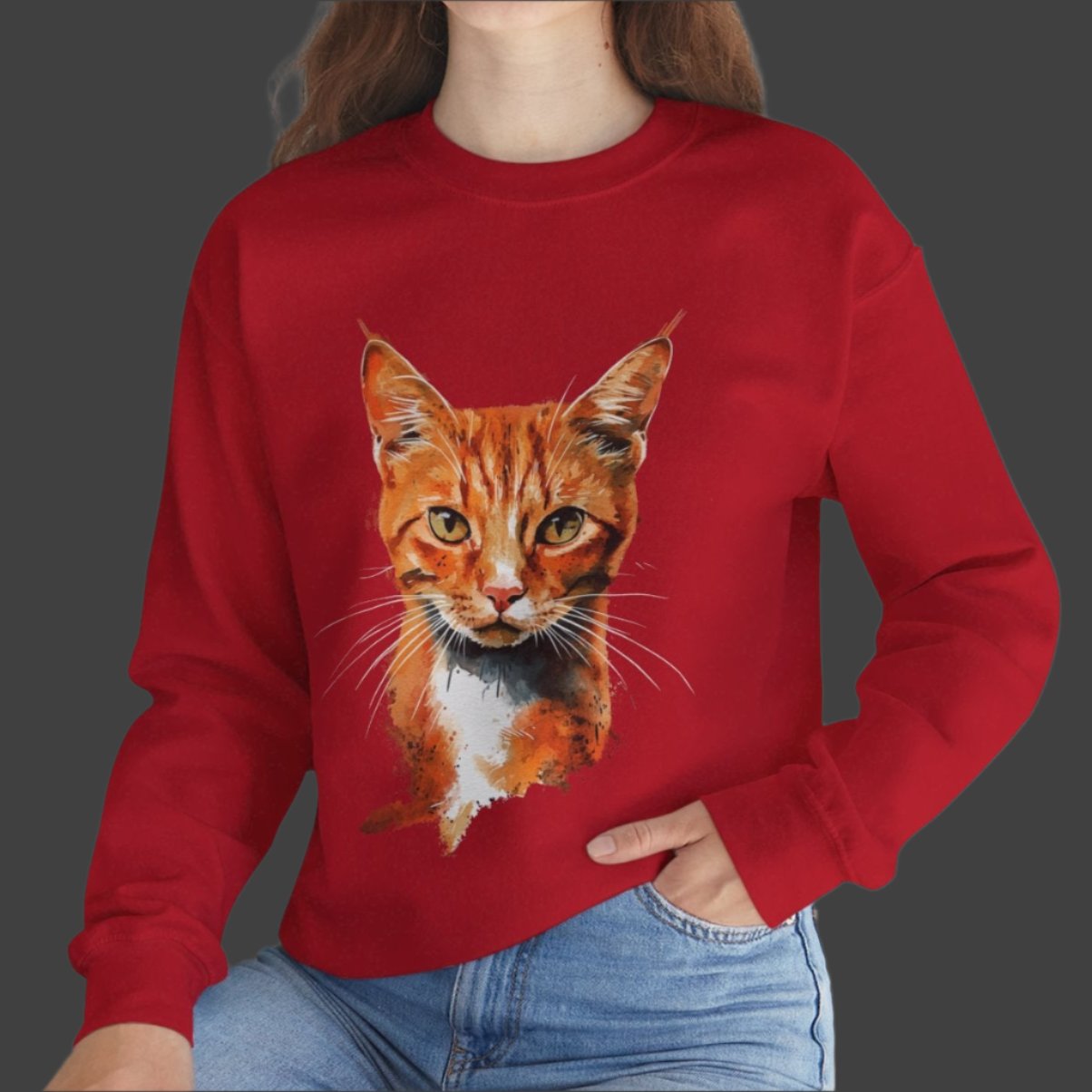 Ginger Cat Sweater – A Cozy Tribute to Our Sunny Companions