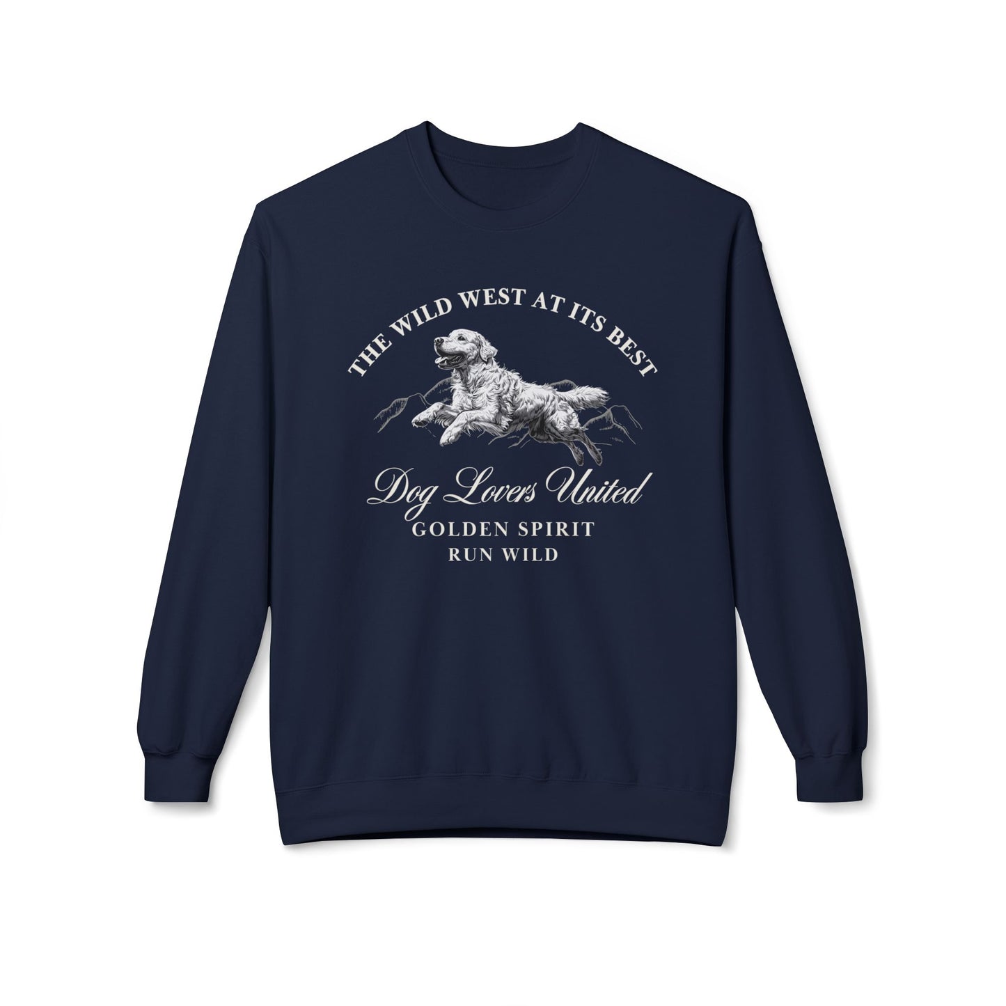 Golden Retriever - Golden Spirit Sweatshirt– Wild West Edition
