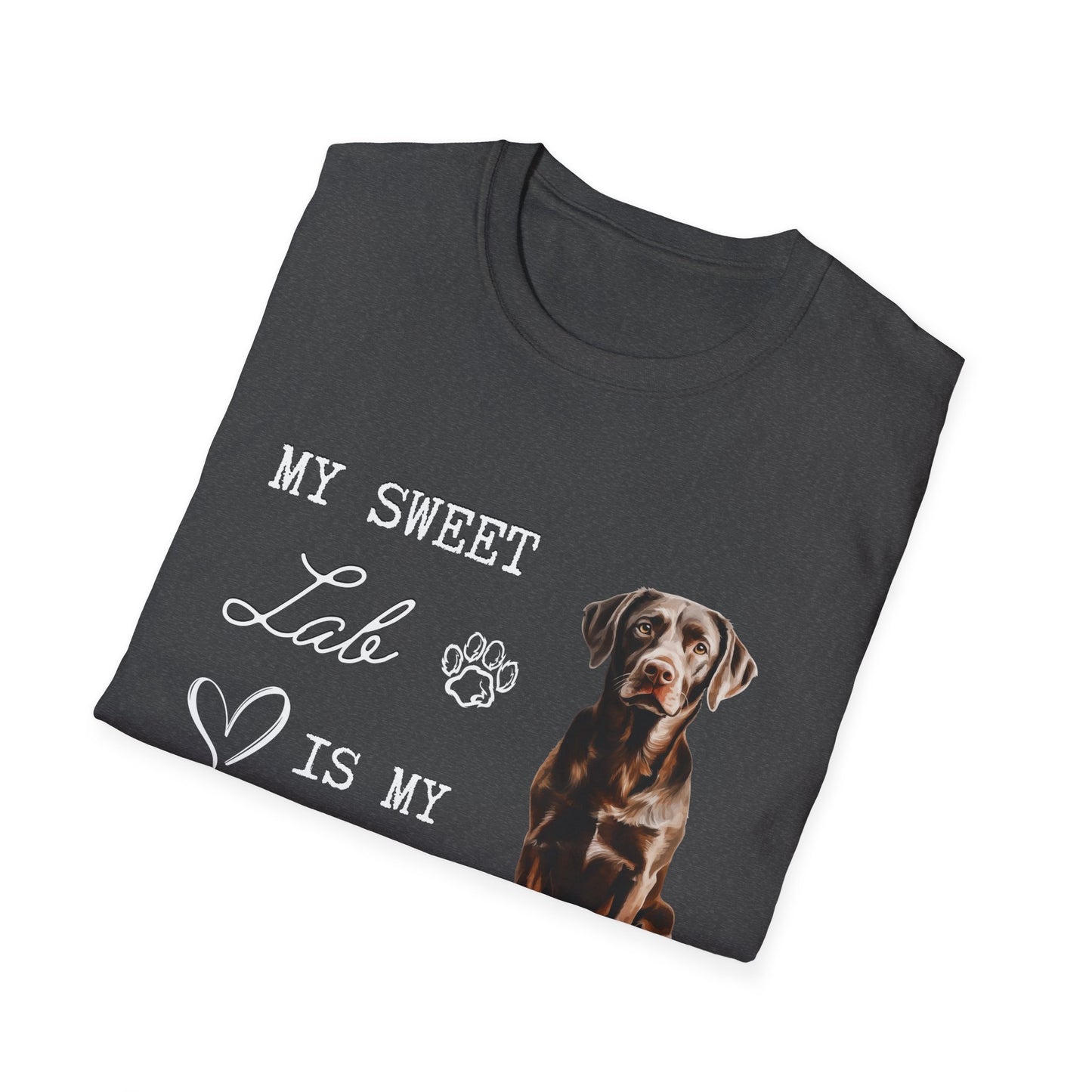 Labrador Retriever (Chocolate) - My Sweet Lab is My Valentine - Shirt