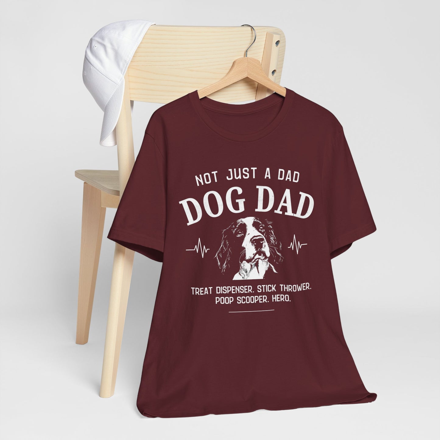 English Springer Spaniel Dog Dad T-shirt