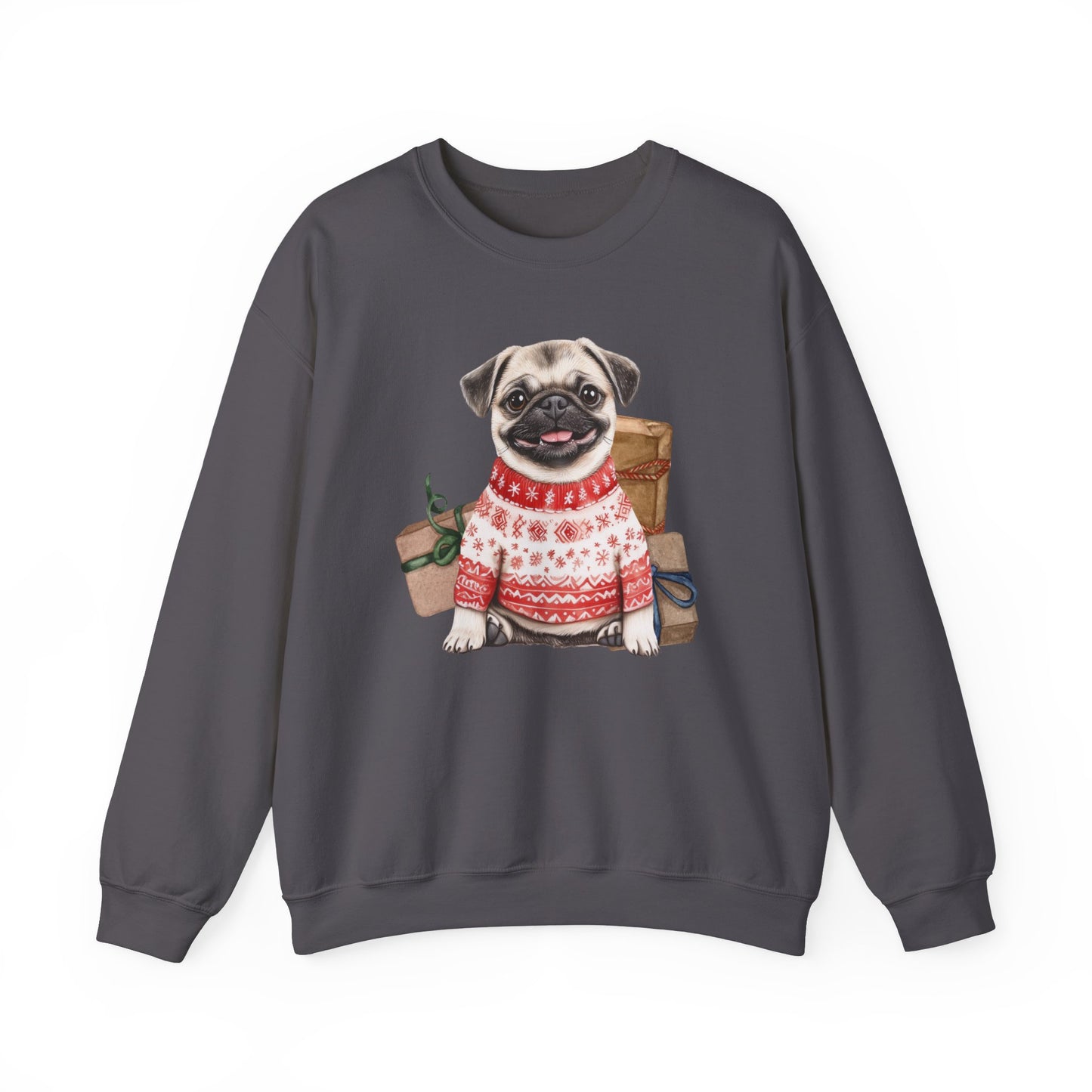 Pug Christmas Sweatshirt