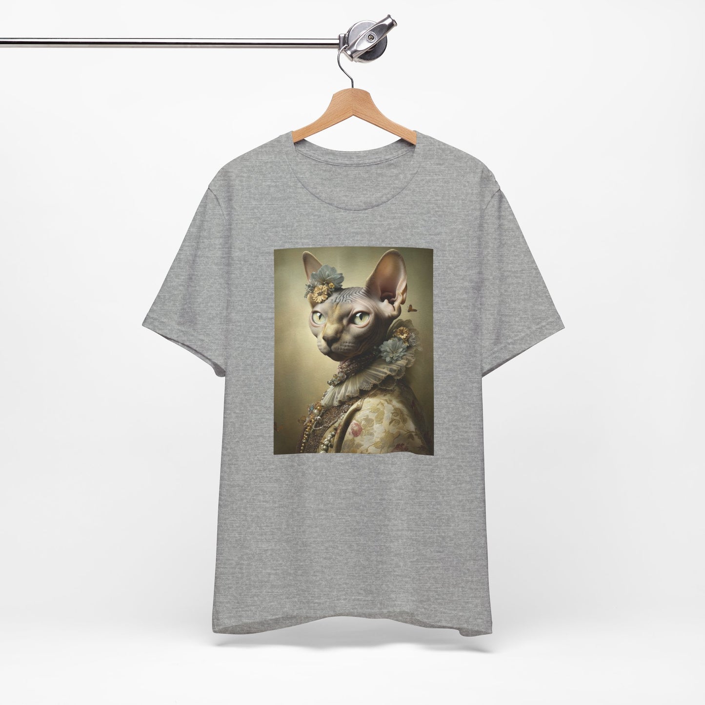 Royal Sphynx Cat Tee - Customizable Aristocrat Cat Shirt